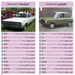 كارت بازي خودرو - مجموعه ارغواني